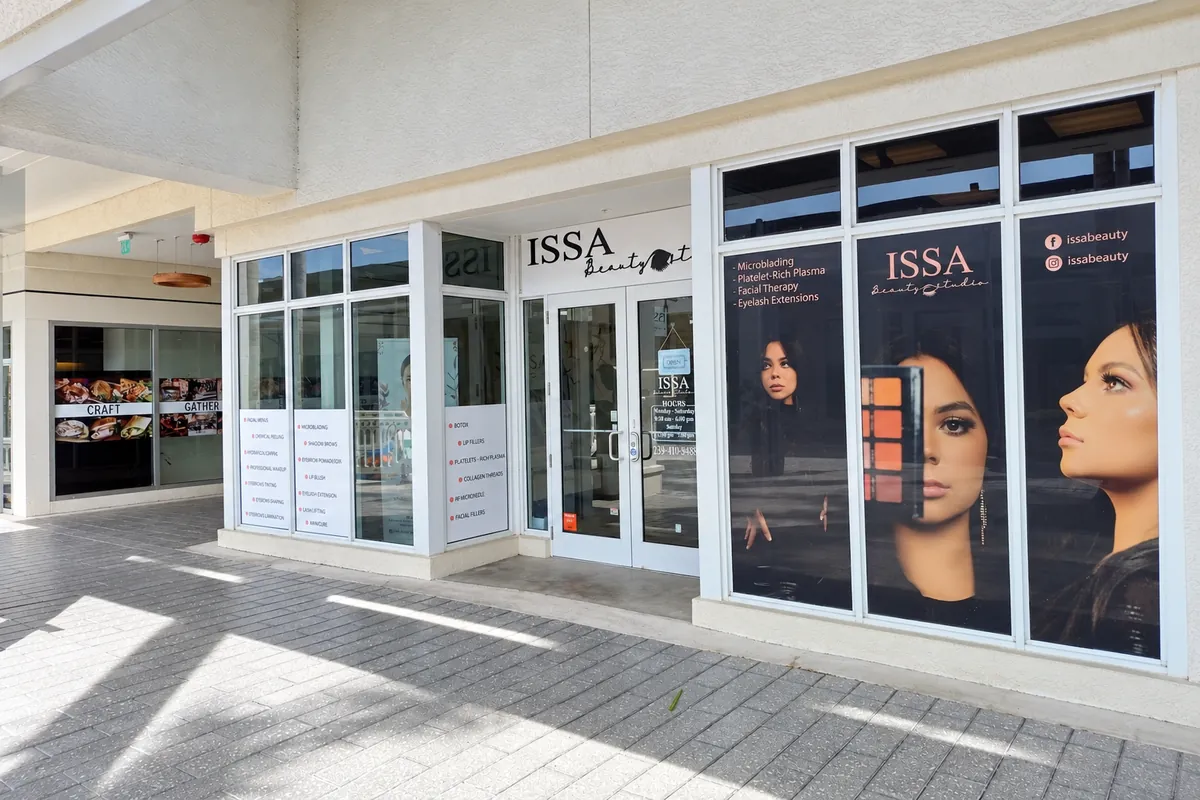 Issa Beauty Studio storefront at 1791 Boy Scout Dr #6
